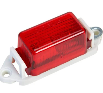 Mini Marker Rectangular Light Red