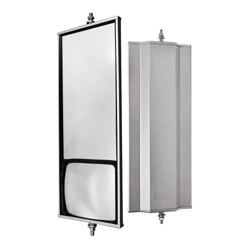 Mirror Convex 6'' X 16'' Aluminum With Convex End