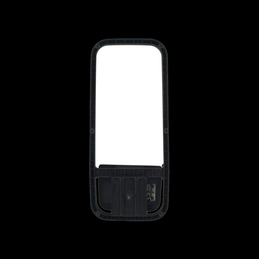 Mirror Frame With Heated Bottom Mirror fits Kenworth T600/T660/T800/T2000 and Peterbilt 387, 587