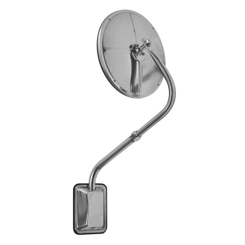 Truck City Chrome & Parts - Mirror Pod Mount Mirror Ss W