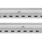 30 Straight Chrome Mud Flap Hanger (Pair) - Mudflap Accessories