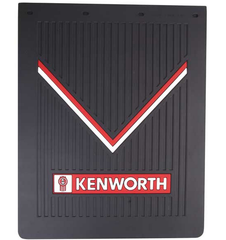 Mud Flap - Kenworth Original V Style 24 X 30 (EACH) Black Mudflap Accessories