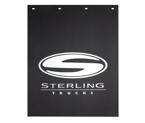 Mud Flap Proflex Black Rubber 24 X 30 Sterling Logo Mudflap Accessories