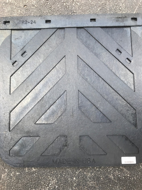 Mud Flap Rubber 24” X 24” Chevron (Each)