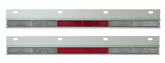 Mud Flap Straight Reflector Kit