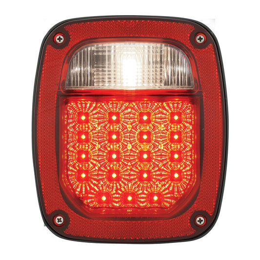 Multi-Function Three Stud Combination Spyder LED Light Curbside Light w/o License LED Light