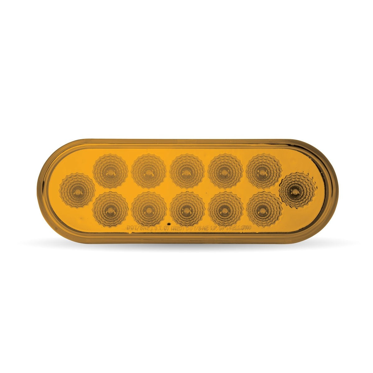 Oval Amber LED Turn Signal & Marker Light