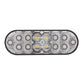 6 Oval Combo Light w/ 14 LED Stop Turn & Tail & 16 LED Back-Up-Red LED/Clear Lens Lighting & Accessories