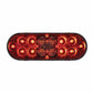 Oval Combo Light with 14 LED Stop Turn & Tail Light & 16 Dual LED