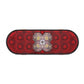 6 Oval Combo Light w/ 14 LED Stop Turn & Tail & 16 LED Back-Up-Red LED/Red Lens Lighting & Accessories