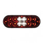 6 Oval Combo Light w/ 14 LED Stop Turn & Tail & 16 LED Back-Up-Red LED/Red Lens Lighting & Accessories