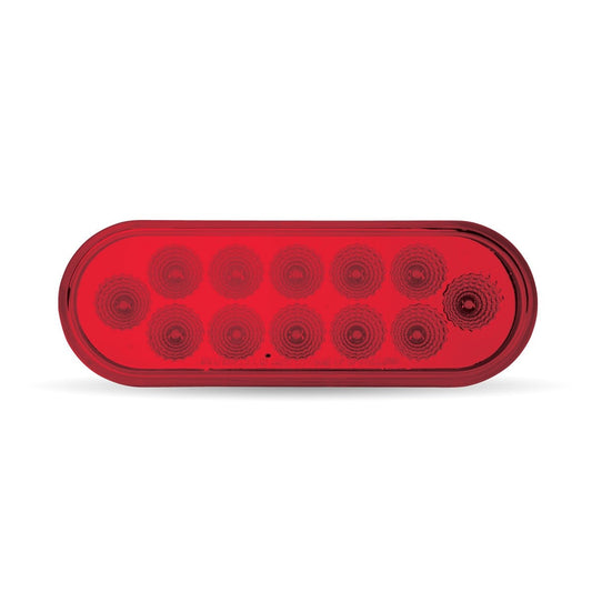 Oval Red LED Stop, Turn & Tail Light