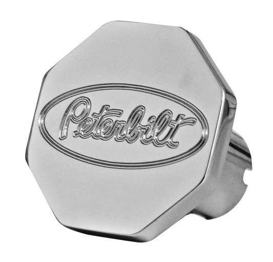 Parking Knob Peterbilt Logo Octagon.