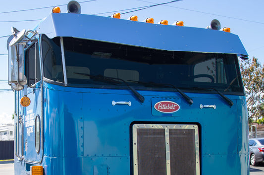 Peterbilt 352 Cab Over 13" Drop Visor