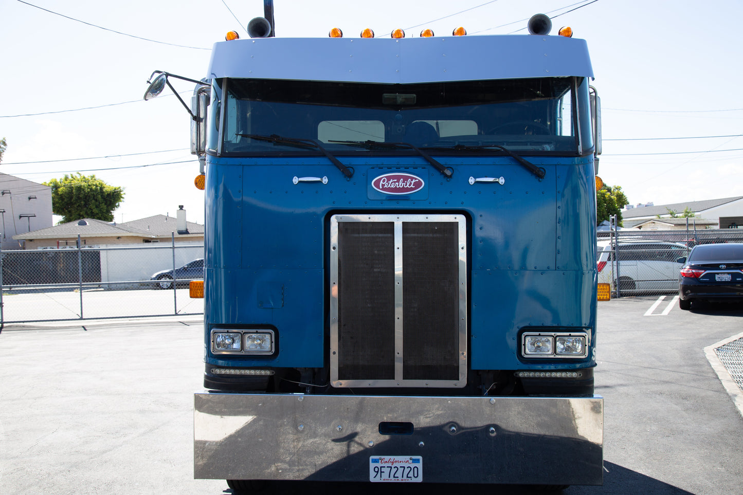 Peterbilt 352 Cab Over 13" Drop Visor