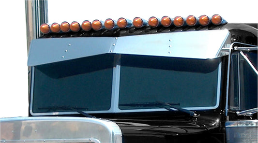 Peterbilt 359 13"x 8" Bowtie Visor