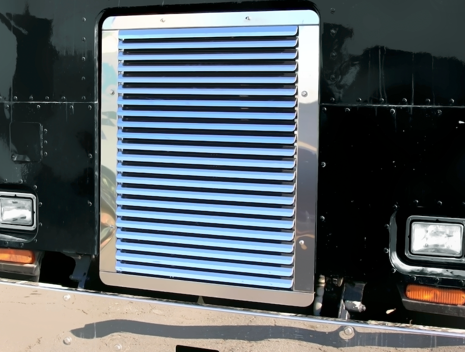 Peterbilt 362 Hood Grill w/19 Louvers (27.125)
