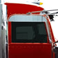 Peterbilt 379/ 384/ 388/ 389. 5" Drop Chop Top w/ Deflector (Cab Mounted Mirror).