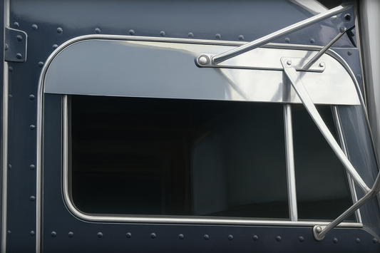 Peterbilt 379 5" Chop Top (Door Mounted Mirrors)