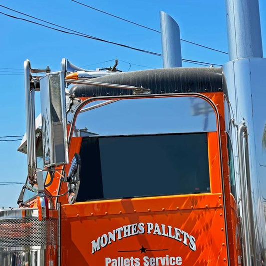 Peterbilt 379 8" Munster Chop Top (Door Mounted Mirrors)