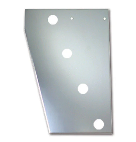 Peterbilt 379 Cowl Ext Panel W/8 Round 2" Holes