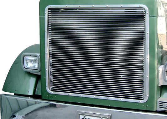 Peterbilt 379 Long Hood Hood Grill w/47 Horizontal Billet (38.25)