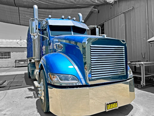 Peterbilt 386 Grill Surround & Horizontal Bar Insert Kit