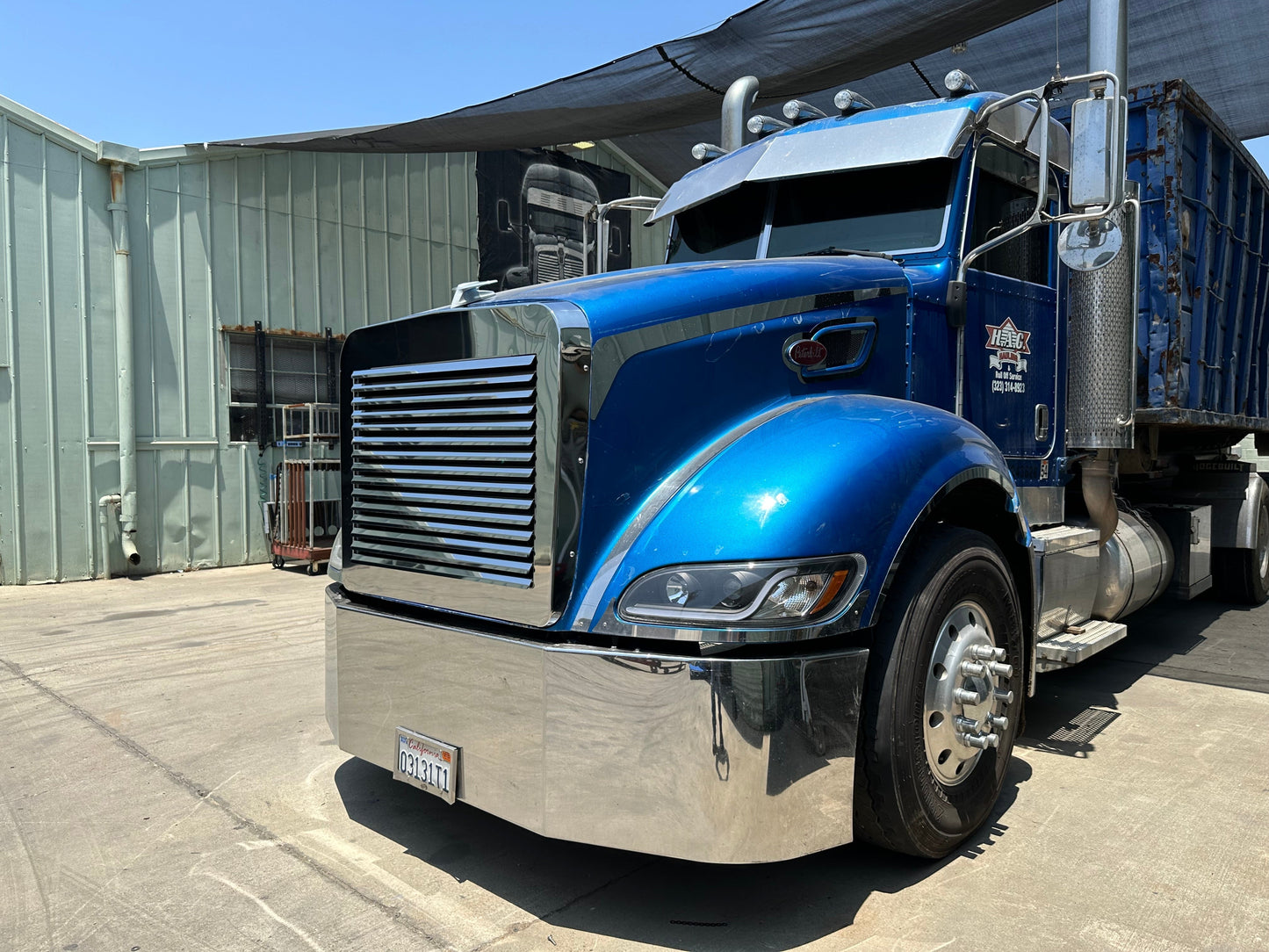 Peterbilt 386 Grill Surround & Horizontal Bar Insert Kit