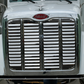 Peterbilt 386 Hood Grill - 58 Punch Louvers - Grill Surround NOT included.