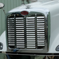 Peterbilt 386 Hood Grill - 58 Punch Louvers - Grill Surround NOT included.