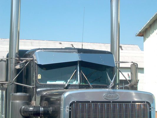 Peterbilt All St. Cab 13"x 8" Bowtie Visor