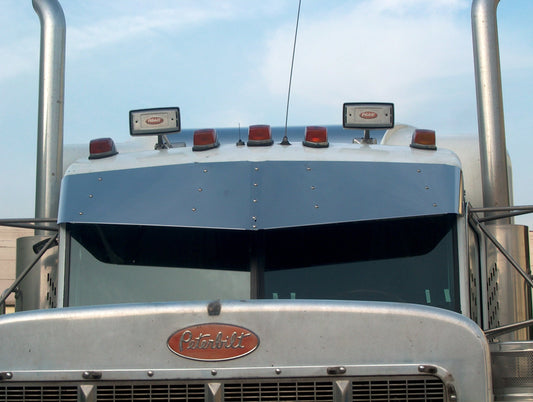 Peterbilt All Ultra Cab 14"x16" V-Style Visor