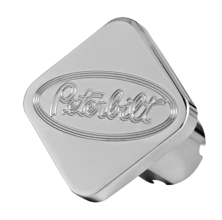 Peterbilt Logo Square Parking Knob