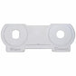 Peterbilt Stainless Switch Plate - Dimmer & Wiper