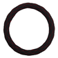 Phantom 18" Steering Wheel Cover (Matt Black/ Red)