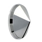 Rear Replacement Hub Cap Only CONE Style, Plastic Chrome.