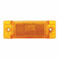 Rectangular Clearance/Marker Light W/ Reflex Lens - Amber