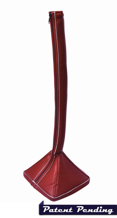 Red Gear Shift Cover (30”). Square