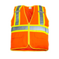Riggear High Visibility Reflective Orange Safety Vest