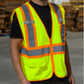 Riggear High Visibility Reflective Yellow Safety Vest