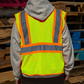 Riggear High Visibility Reflective Yellow Safety Vest