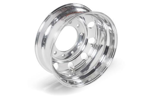 Rim Aluminum Wheel Alcoa 22.5 X 8.25 Rim  Bright Finish On Both Sides. 10 Holes