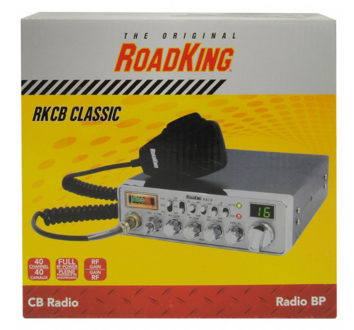 2025年最新海外 - Parts & Chrome City Truck Roadking Classic Channel 40 Radio CB メンズウェア