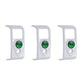 Rocker Switch Cover w/ Green Diamond For 2006 + Kenworth (3-pack)
