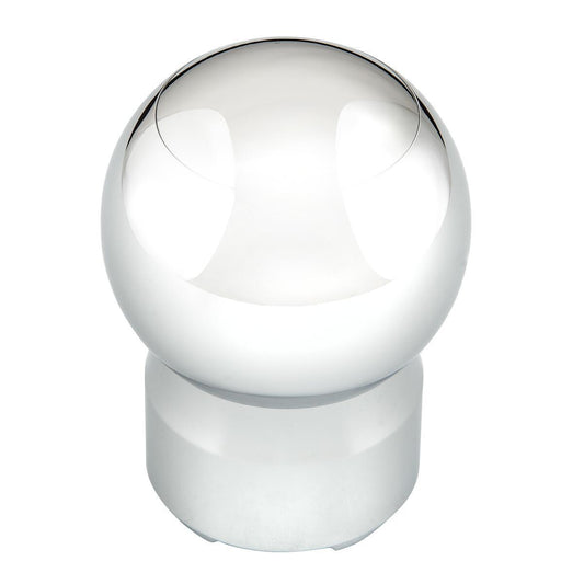 Round Ball-Shaped Chrome 13/18 Speed Gearshift Knob