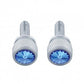 Short Dash Screw For Kenworth - Blue Crystal (2 Pack)