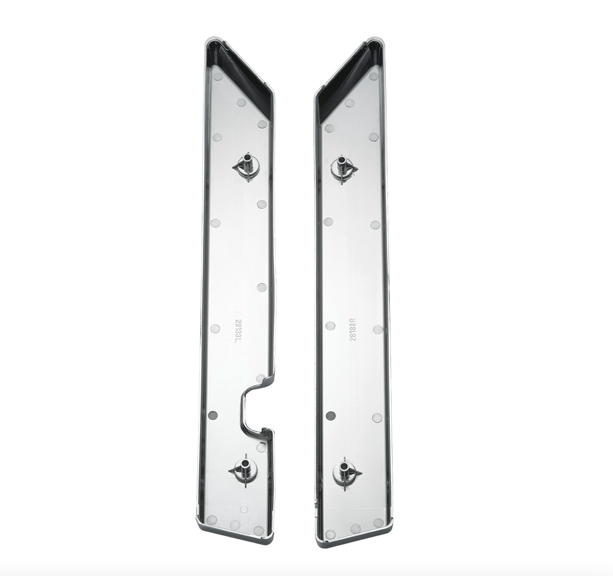 SIDE WINDOW POST COVERS FOR FREIGHTLINER FL CLASSIC (1990-2010) & FLD (1989-2009) (PAIR)