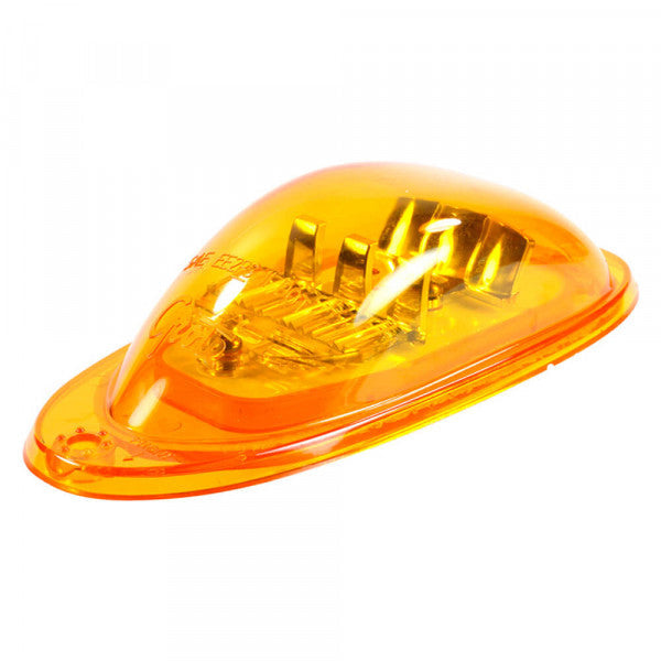 Signal Lighting. SuperNova® Oval LED Side Turn Marker Lights.  Surface Mount. Hard Shell. Amber