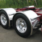 Single Axle Fender 96" Smooth Super Long 14 Gauge , Fits 43" Tire