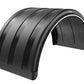 Single Axle Poly Fender 75" x 25". Black (Pair)
